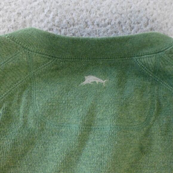 Tommy Bahama Sweater Mens XL Green Reversible Pullover Outdoor Hiking - Picture 4 of 9